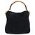 Borsa a mano in suede GUCCI Bamboo 2way Nero Oro 001 2404 1638 Auth 173894 D'oro - vista 13