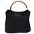 Borsa a mano in suede GUCCI Bamboo 2way Nero Oro 001 2404 1638 Auth 173894 D'oro - vista 2
