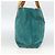 Céline CELINE C Macadam Canvas Handtasche aus Wildleder in Türkisblau Silber Authentisch BAZ446 - Ansicht 3