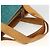 Céline CELINE C Macadam Canvas Handtasche aus Wildleder in Türkisblau Silber Authentisch BAZ446 - Ansicht 7
