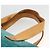 Céline CELINE C Macadam Canvas Handtasche aus Wildleder in Türkisblau Silber Authentisch BAZ446 - Ansicht 8