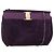 Borsa a Spalla Vala in Pelle Scamosciata Viola e Oro Auth AMZ434 di Salvatore Ferragamo D'oro Porpora