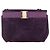 Borsa a Spalla Vala in Pelle Scamosciata Viola e Oro Auth AMZ434 di Salvatore Ferragamo D'oro Porpora - vista 2