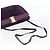 Borsa a Spalla Vala in Pelle Scamosciata Viola e Oro Auth AMZ434 di Salvatore Ferragamo D'oro Porpora - vista 7