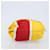 Pochette Prada Nylon Giallo Argento Auth gh1970 - vista 4