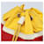 Pochette Prada Nylon Giallo Argento Auth gh1970 - vista 8