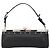 Borsa a Spalla LOEWE in Pelle Argento Nero Auth SW2182V - vista 2