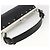Borsa a Spalla LOEWE in Pelle Argento Nero Auth SW2182V - vista 7