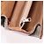 Céline Borsa a mano circolare in tela Macadam CELINE PVC 2 in 1 Beige Oro Auth AMZ333A D'oro - vista 27