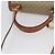 Céline Borsa a mano circolare in tela Macadam CELINE PVC 2 in 1 Beige Oro Auth AMZ333A D'oro - vista 7