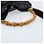 Borsa a mano in pelle Gucci Bamboo 2 in 1 Nero Oro 001 1638 Auth BSZ349 - vista 7