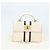 BALLY Hand Bag Leather 2way White Gold Auth YKZ532A Golden - view 12