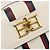 BALLY Hand Bag Leather 2way White Gold Auth YKZ532A Golden - view 19