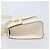 BALLY Hand Bag Leather 2way White Gold Auth YKZ532A Golden - view 4