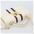 BALLY Hand Bag Leather 2way White Gold Auth YKZ532A Golden - view 6