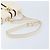 BALLY Hand Bag Leather 2way White Gold Auth YKZ532A Golden - view 8
