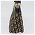 Borsa a Spalla in Tela Trotter Christian Dior Blu Navy Oro Auth AMZ388 - vista 3