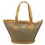 GUCCI Tote Bag PVC Canvas Beige Gold Auth ep13692 Golden - Ansicht 13