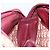 Borsa a mano in tela Trotter Christian Dior Rossa Oro Auth ep13938 - vista 18