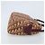 Borsa a mano in tela Trotter Christian Dior Rossa Oro Auth ep13938 - vista 3