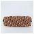 Borsa a mano in tela Trotter Christian Dior Rossa Oro Auth ep13938 - vista 5