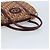 Borsa a mano in tela Trotter Christian Dior Rossa Oro Auth ep13938 - vista 7