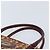 Borsa a mano in tela Trotter Christian Dior Rossa Oro Auth ep13938 - vista 8