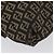FENDI Zucchino Canvas Schultertasche Braun Silber Authentisch ka3374 - Ansicht 16