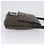 FENDI Zucchino Canvas Schultertasche Braun Silber Authentisch ka3374 - Ansicht 3
