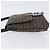 FENDI Zucchino Canvas Schultertasche Braun Silber Authentisch ka3374 - Ansicht 4