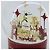 CHANEL Snow Globe Glass Red CC Auth BA11733 - view 11
