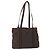 Sac Tote Prada en nylon marron argent authentique SW2170 Argenté