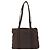 Sac Tote Prada en nylon marron argent authentique SW2170 Argenté - vue 13