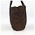 Sac Tote Prada en nylon marron argent authentique SW2170 Argenté - vue 3