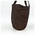 Sac Tote Prada en nylon marron argent authentique SW2170 Argenté - vue 4