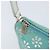 Pochette Accessorio CÉLINE Camoscio Verde Argento Auth AMZ035A - vista 10