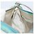 Pochette Accessorio CÉLINE Camoscio Verde Argento Auth AMZ035A - vista 20