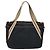 PRADA Borsa a mano in nylon nero argento Auth BSZ447 - vista 13
