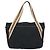 PRADA Borsa a mano in nylon nero argento Auth BSZ447 - vista 2