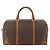 Céline Borsa Boston in tela Macadam CELINE in pelle PVC marrone oro Auth 173776 D'oro - vista 2
