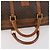 Céline Borsa Boston in tela Macadam CELINE in pelle PVC marrone oro Auth 173776 D'oro - vista 7