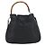 Borsa a mano in pelle Gucci Bamboo 2way Nera Oro 001 3754 1577 Auth ep13982 Nero D'oro - vista 13