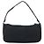 PRADA Accessory Pouch Nylon Black Silver Auth BA11668 Silvery - view 2