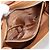 Céline Borsa a Spalla in Tela Macadam CELINE PVC Beige Oro Auth YKZ313A D'oro - vista 11