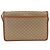 Céline Borsa a Spalla in Tela Macadam CELINE PVC Beige Oro Auth YKZ313A D'oro - vista 2