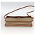 Céline Borsa a Spalla in Tela Macadam CELINE PVC Beige Oro Auth YKZ313A D'oro - vista 5