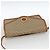 Céline Borsa a Spalla in Tela Macadam CELINE PVC Beige Oro Auth YKZ313A D'oro - vista 6