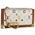 LOUIS VUITTON Monogramm Multicolor Pochette Cles Tasche Weiß M92655 Auth bs34172