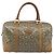 Céline Borsa a Mano CELINE C Sulky PVC Beige Oro Auth 173702 D'oro - vista 13