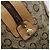 Céline Borsa a Mano CELINE C Sulky PVC Beige Oro Auth 173702 D'oro - vista 18